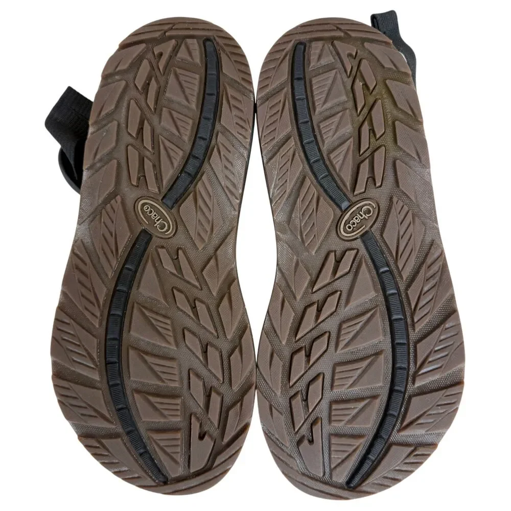 Chaco Mega Z/Cloud Men's Sport Hiking Sandals Odds Wide Black Tan Size 10